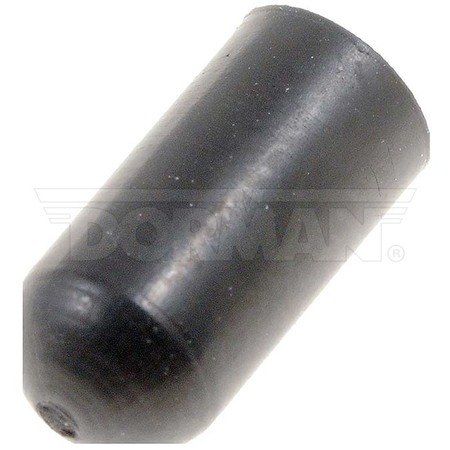 MOTORMITE 5/32 In Rubber Black Vacuum Cap, 47390 47390